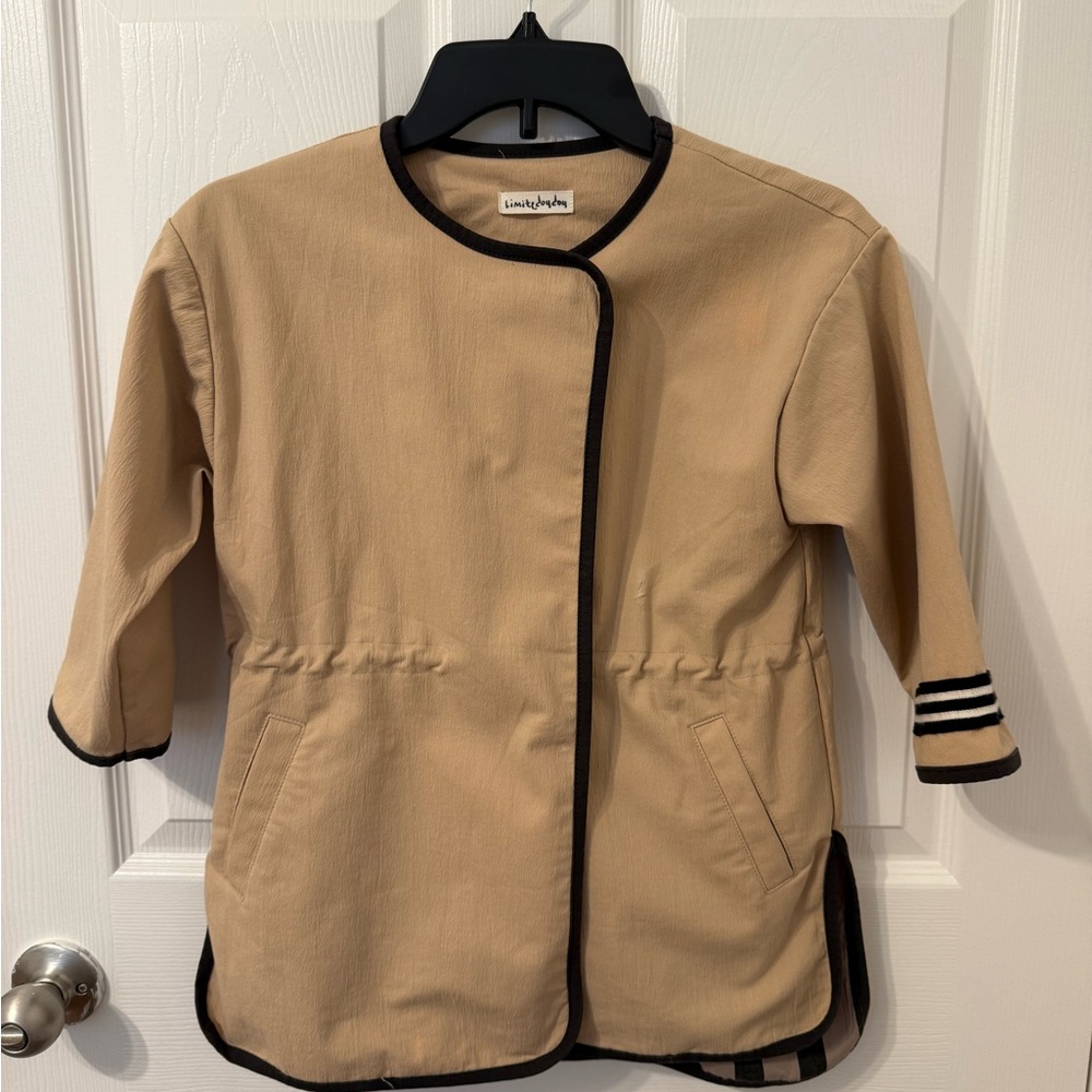 Limitedoudou Kids Pea Coat & Bag